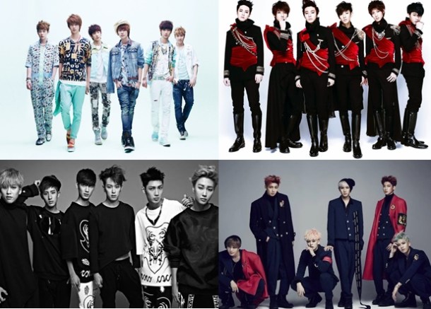 Top Ten Best Singles by BOYFRIEND