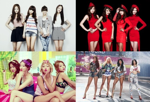 Top Ten Best Singles by SISTAR