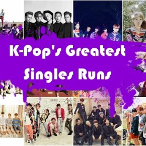 K-Pop’s Greatest Singles&nbsp;Runs