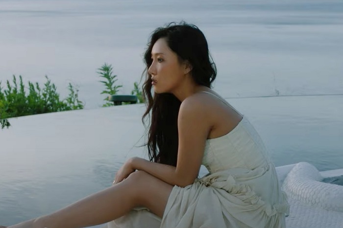hwasa green dress Laguna Sun Dress main image 1