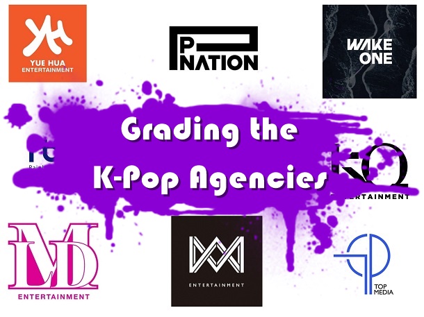 Grading the K-Pop Agencies 2022_ Part Two (KQ, MLD, P Nation, RBW, TOP, Wake One, WM, Yuehua)
